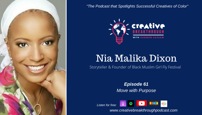 Move with Purpose: Storyteller Nia Malika Dixon
